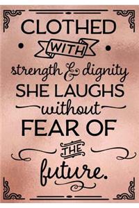 Clothed With Strength & Dignity