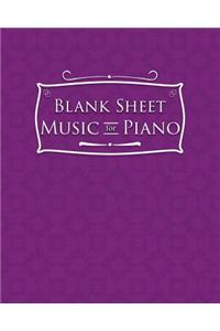 Blank Sheet Music for Piano
