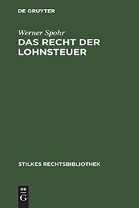 Das Recht der Lohnsteuer