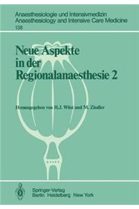 Neue Aspekte in Der Regionalanaesthesie 2