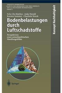 Bodenbelastungen Durch Luftschadstoffe