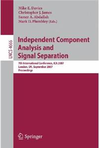 Independent Component Analysis and Signal Separation