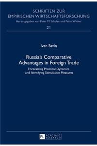 Russia's Comparative Advantages in Foreign Trade