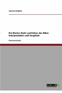 Bücher Ruth und Esther der Bibel. Interpretation und Vergleich