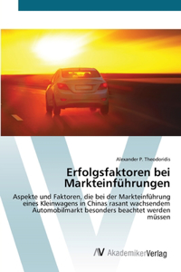 Erfolgsfaktoren bei Markteinführungen