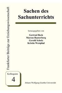 Sachen des Sachunterrichts