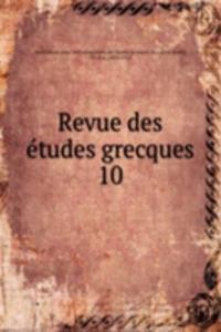 Revue des etudes grecques