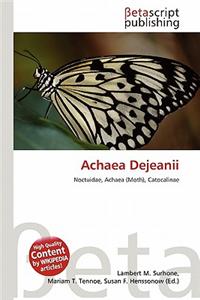 Achaea Dejeanii