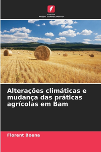 Alterações climáticas e mudança das práticas agrícolas em Bam