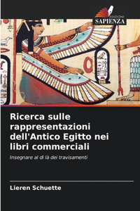 Ricerca sulle rappresentazioni dell'Antico Egitto nei libri commerciali