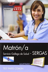 Matron/a. Servicio Gallego de Salud (SERGAS). Test parte comun