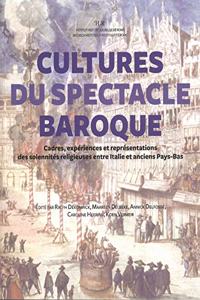Cultures Du Spectacle Baroque