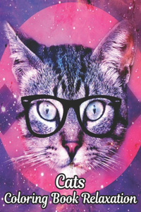 Cats Coloring Book Relaxation