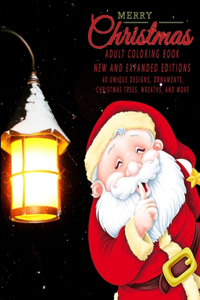 Merry Christmas Adult Coloring Book