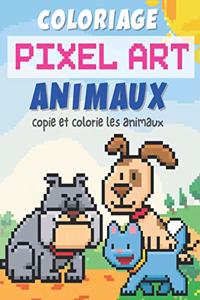 Coloriage Pixel Art Animaux