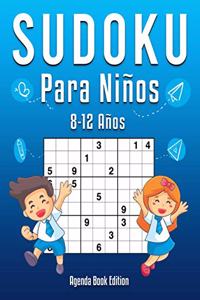 Sudoku Para Niños 8-12 Años: 200 Sudoku para Niños de 8-12 Años con Soluciones - Entrena la Memoria y la Lógica