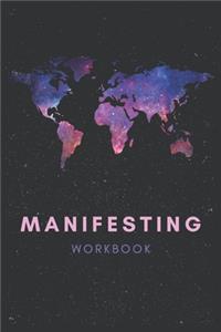WORLD MAP! Guided Manifestation Workbook [Track Your Goals, Write Your Aspirations Daily]