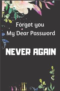 Forgot you My Dear Password Never Again