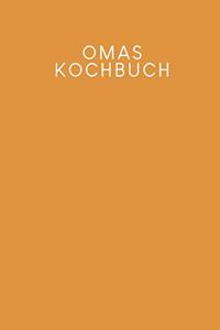 Omas Kochbuch: Rezeptbuch zum Ausfüllen - Motiv: Senfgelb