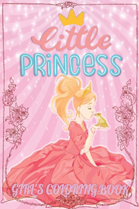 Little Princess, Girl's Coloring Book