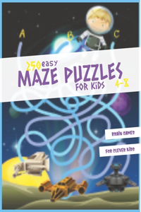 250 Easy Maze Puzzles For Kids 4-8