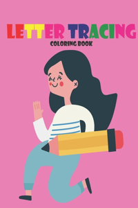 letter tracing coloring book