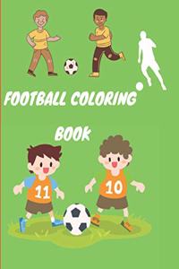 Football Coloring Book - English Version