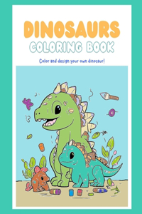 Dinosaur Coloring book