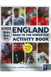 England Road to the World Cup Activity Book