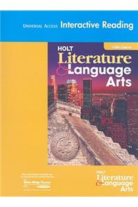 Holt Literature and Language Arts: Universal Access Interactive Reader Grade 11