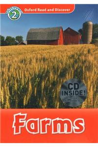 Oxford Read and Discover: Level 2: Farms Audio CD Pack