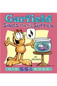 Garfield Sings For His Supper