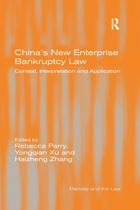 China's New Enterprise Bankruptcy Law