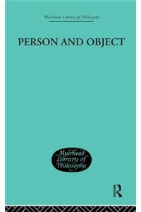 Person and Object