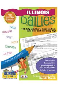 Illinois Dailies: 180 Daily Activities to Teach Students State Facts Each and Every Day!