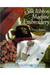 SILK RIBBON MACHINE EMBROIDERY