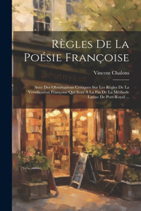 Règles De La Poésie Françoise