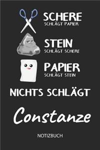 Nichts schlägt - Constanze - Notizbuch