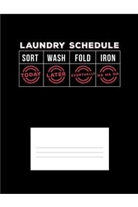 Laundry Schedule