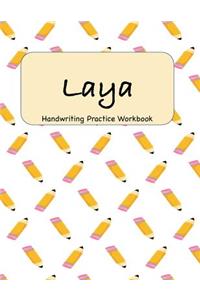 Laya - Handwriting Practice Workbook