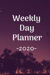 Weekly Day Planner 2020