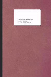 Composition Notebook