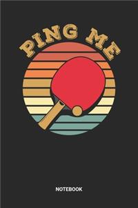 Ping Me Notebook