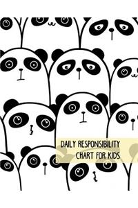 Daily Responsibility Chart for Kids