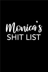 Monica's Shit List