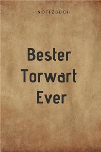 Bester Torwart Ever Notizbuch