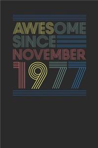 Awesome Since November 1977
