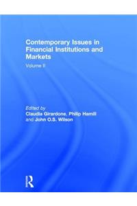 Contemporary Issues in Financial Institutions and Markets