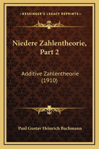 Niedere Zahlentheorie, Part 2