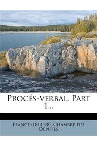 Proces-Verbal, Part 1...